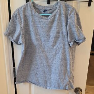2/$6 Or $3/8 Bundle!! H&M Light Blue Heathered Pocket T-Shirt Mens Medium
